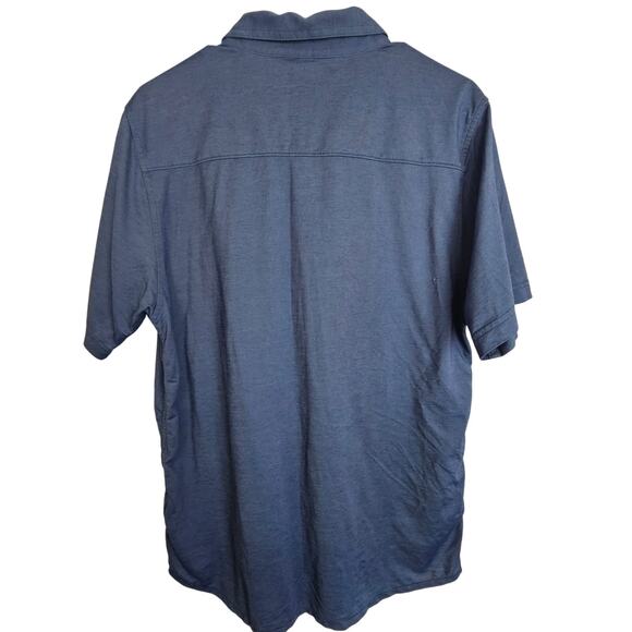 Travis Mathew Mens Button Shirt L Casual Everyday Minimalist Easy Weekend Vibes - Picture 9 of 9